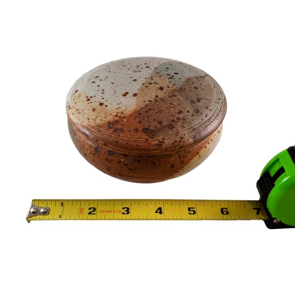 Original Paseo Rosebrook Stoneware Jewelry Box / Container Glazed Jar - Picture 8 of 8